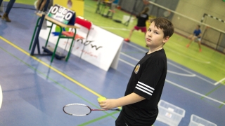 IV i VII m. w Finale Woj. w Badmintonie Drużynowym - Igrzyska Dzieci_7